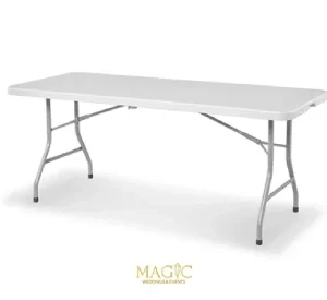 6-FEET PLASTIC FOLDING TABLE
