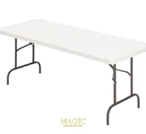 6” Rectangle Table Seats 6 People comfortably